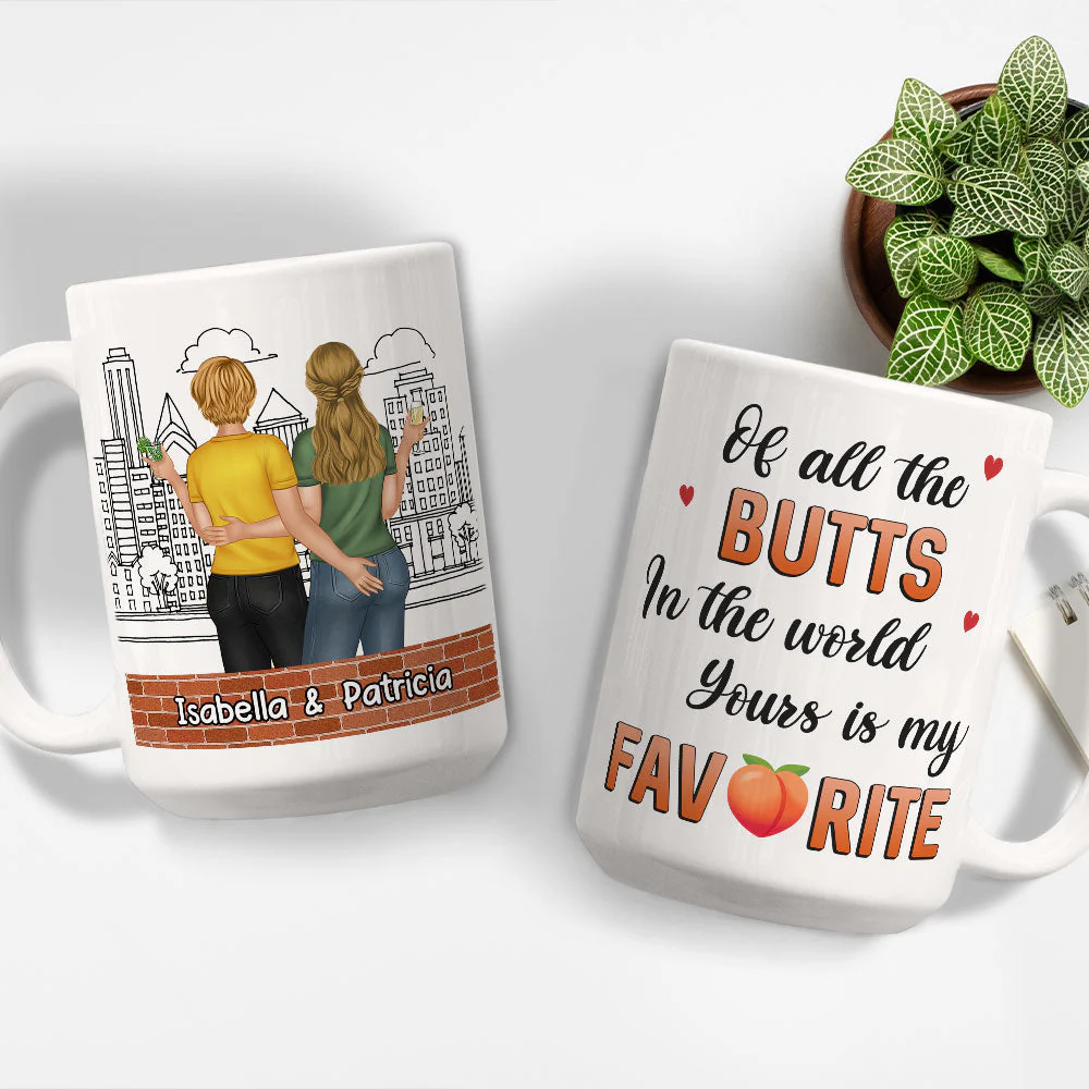 Yours Is My Favorite - Personalized Custom Coffee Mug - Image 5