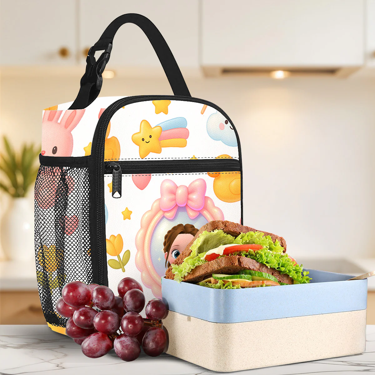 Yummy Lunch - Personalized Custom Insulated Lunch Bag - Image 2